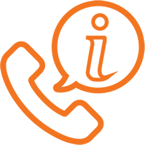 Solid orange square background